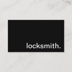 Locksmithvisitkort Visitkort