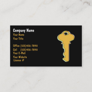 Locksmithvisitkortar Visitkort
