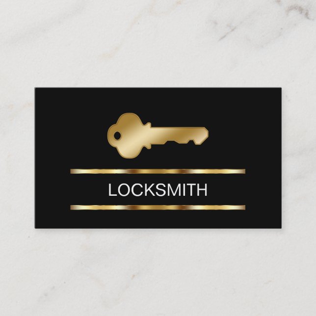 Locksmithvisitkortar Visitkort (Framsida)