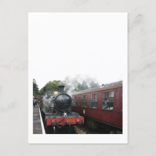 Loco 4160 vid Bishops Lydeard station, Somerset Vykort