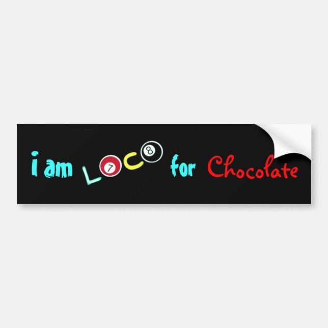 Loco ~ Bumper Stickers Bildekal (Framsidan)