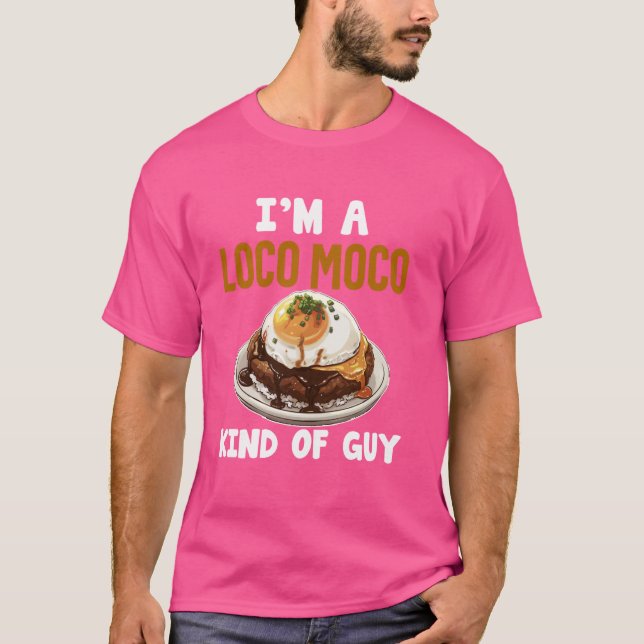 Loco Moco Gravy Funny Hawaiian Food Älskare för Ha T Shirt (Framsida)