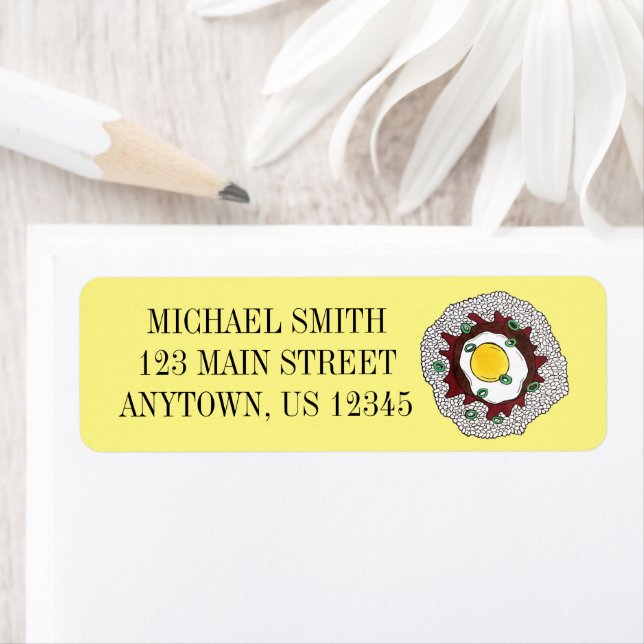 Loco Moco Hawaiian Cuisine Food Ris Hamburger Egg Returadress Etikett (Insitu)