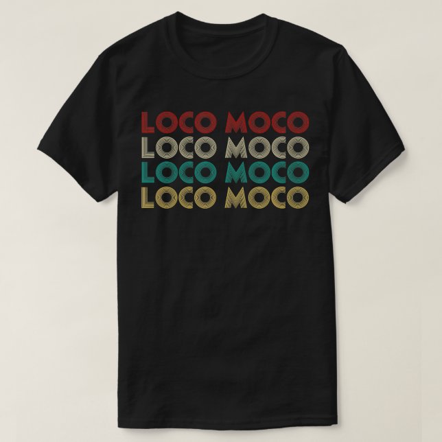 Loco Moco Lover T Shirt (Design framsida)