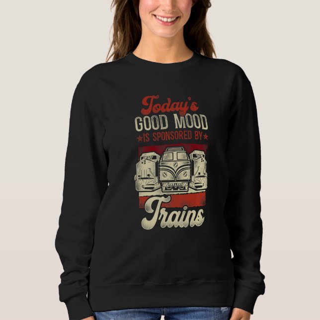 Locomoti - Trainspotting Locomoti med Tåg-drivruti T Shirt (Framsida)