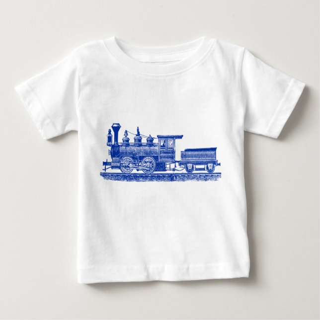 Locomotive 02 - Navy Blue T-shirt (Framsida)