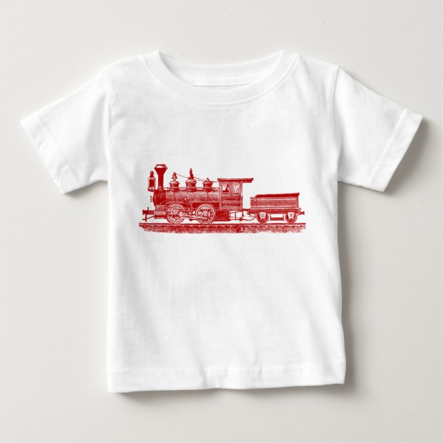 Locomotive 02 - Ruby Red T-shirt (Framsida)