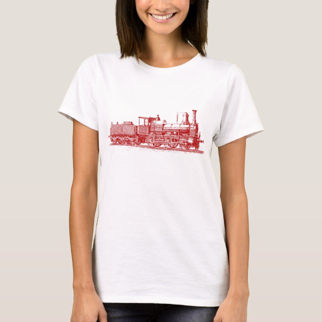 Locomotive - Ruby Red T-shirt (Framsida)