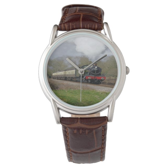 Locomotive Tåg Armbandsur (Framsida)