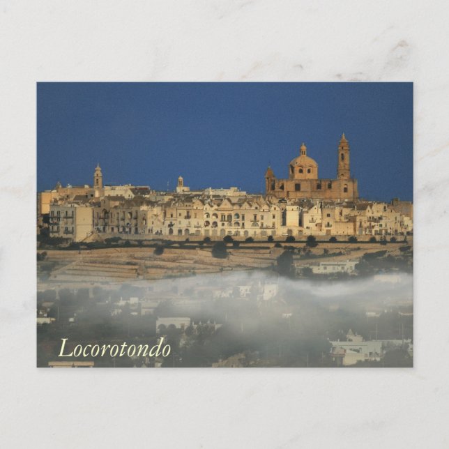 Locorotondo Vykort (Framsida)
