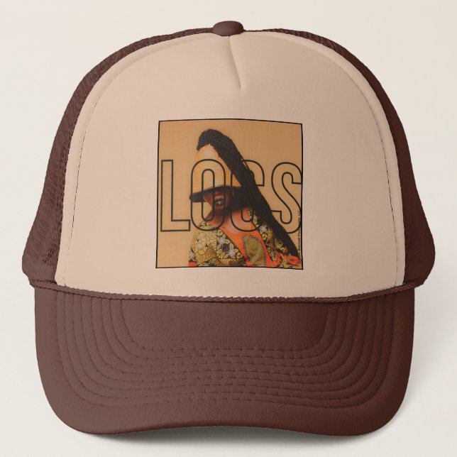 Locs2 Trucker Hat Keps (Framsida)