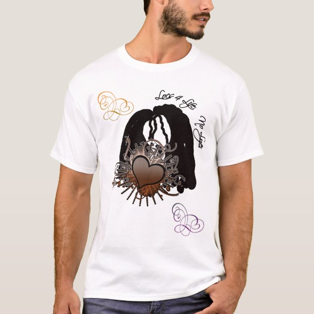 Locs utslagsplats för 4 liv t shirt (Framsida)