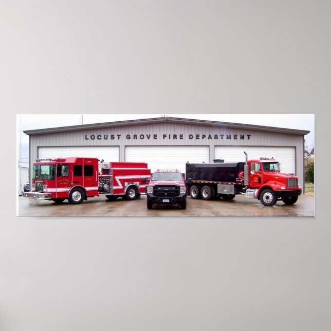 Locust Grove Fire Department Poster (Framsidan)