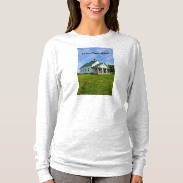 Locust Prairie School Långärmad T-Shirt (Framsida)