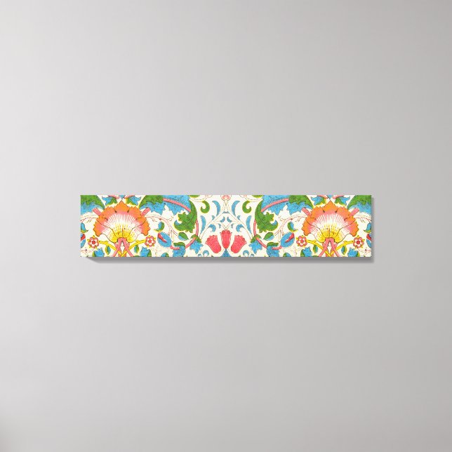 Lodden Ro (av William Morris) Canvastryck (Framsida)