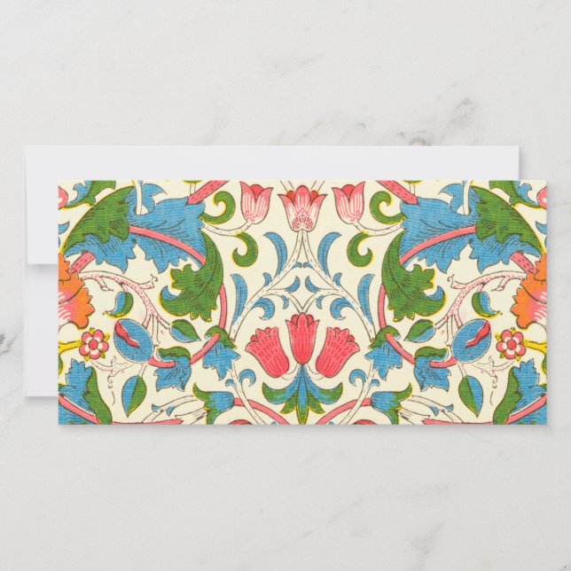 Lodden Ro (av William Morris) Kort (Framsida)