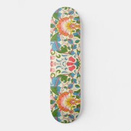 Lodden Ro (av William Morris) Mini Skateboard Bräda 18,5 Cm