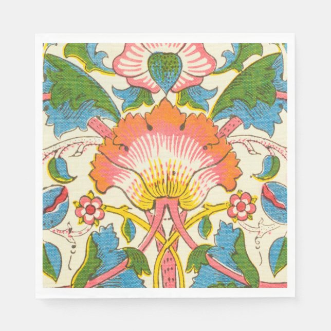 Lodden Ro (av William Morris) Pappersservett (Framsidan)