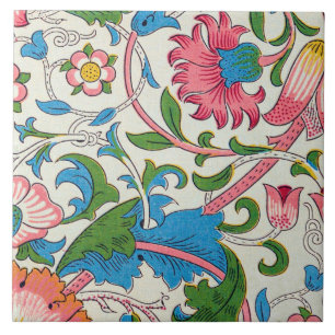 Lodden, William Morris Kakelplatta