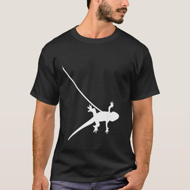 Lödder på en läcker djurreptilt t shirt (Framsida)