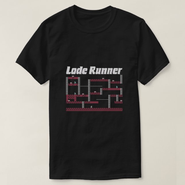 Lode Springer Video Game Retro Classic T Shirt (Design framsida)