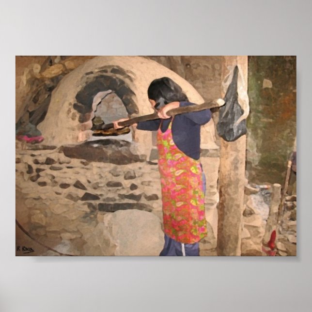 L'odeur du smärtá l'huile Oils Atwork Poster (Framsidan)