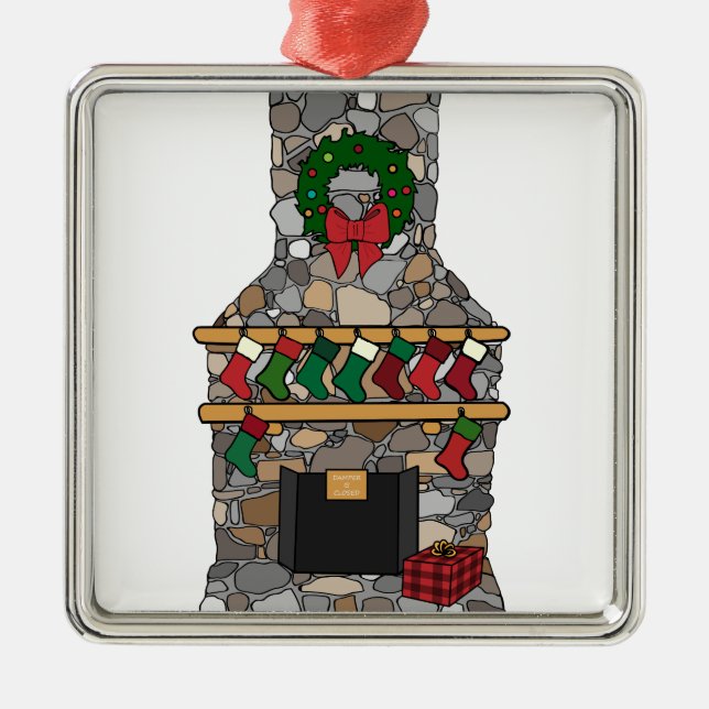 Lodge Fireplace Ornament (Framsidan)