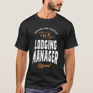 Lodging Manager T Shirt