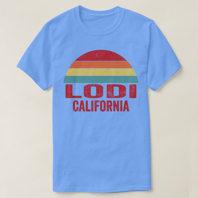 Lodi California T Shirt (Design framsida)