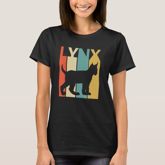 Lodjur katt Kostym Lodjur katt T Shirt (Framsida)
