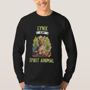 Lodjur Lynx är min andliga djur T Shirt