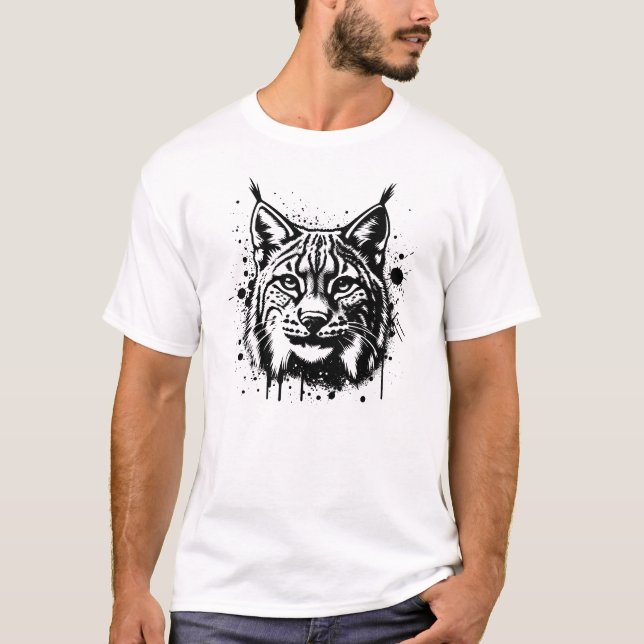 Lodjur T Shirt (Framsida)