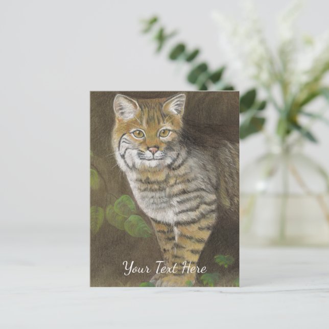 Lodjur Vykort (Stående Fram)