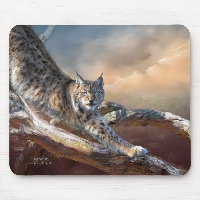 Lodjurande Mousepad Musmatta (Framsidan)
