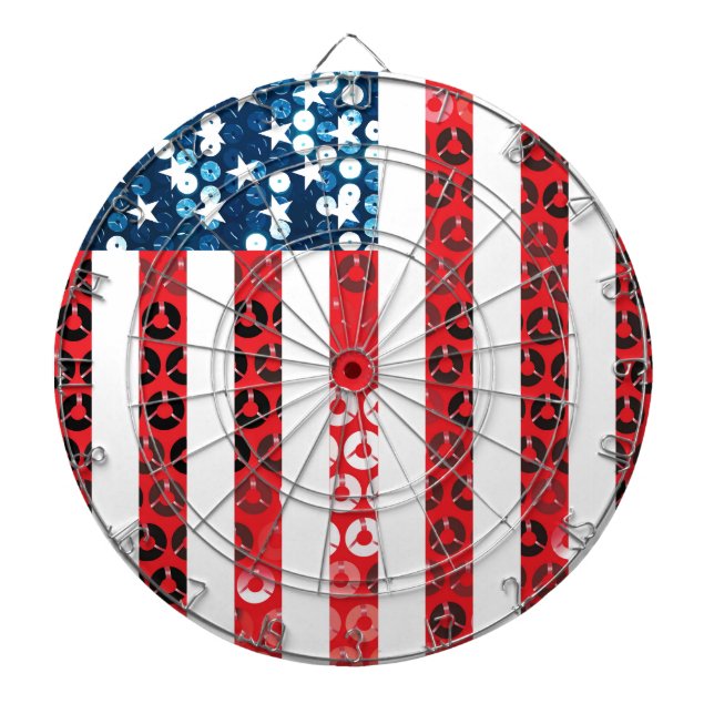 lodrät American flagga Piltavla (Framsidan)