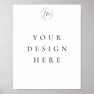 Lodrät anpassningsbar (Porträtt) Poster