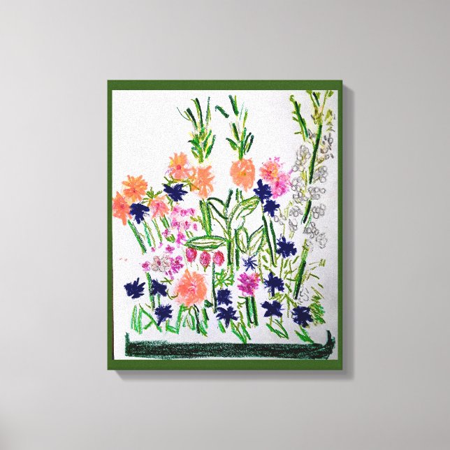 Lodrät Arrangemangare Canvastryck (Framsida)