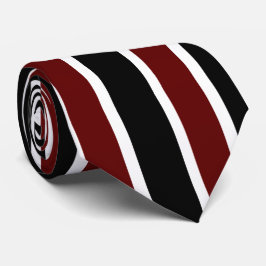 Lodrät Black Maroon White Rand Decor on Slips
