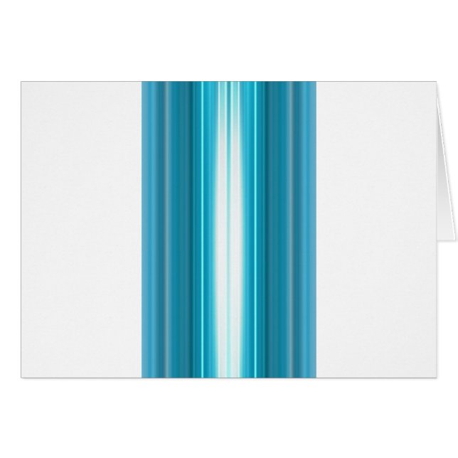 Lodrät Färg Rand Hälsningskort (Framsidan Horizontal)