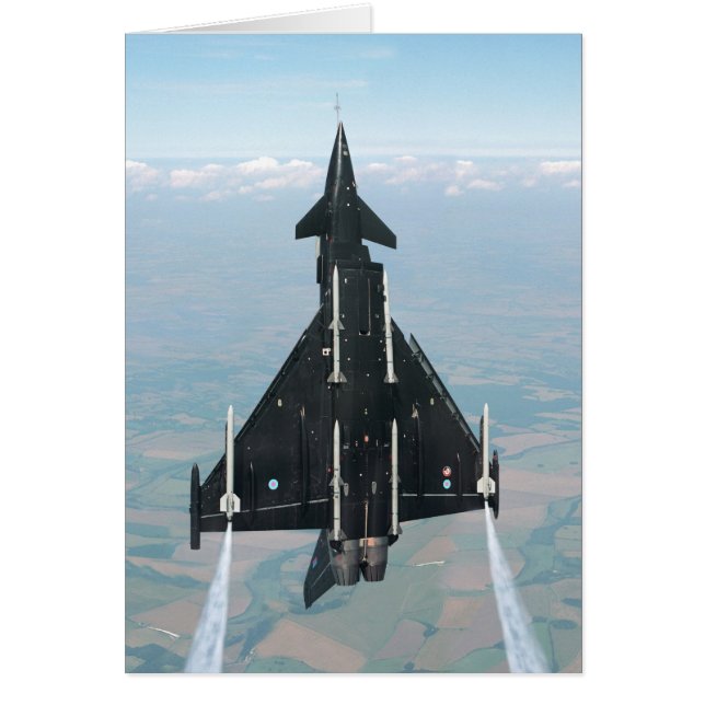 LODRÄT FLYGNING HÄLSNINGSKORT (Framsidan)