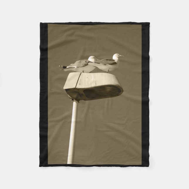 Lodrät för att kontrollera utslag efter Lanzarote- Fleecefilt (Framsidan)