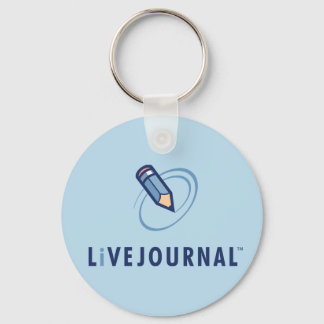 Lodrät för LiveJournal-Logotyp Nyckelring