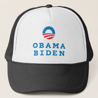 Lodrät för Obama Biden "nolla-" logotyp (färg) Keps