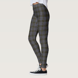 Lodrät för pläd för Tartan för Leggings
