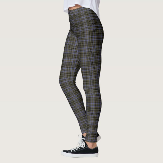 Lodrät för pläd för Tartan för Leggings (Vänster)