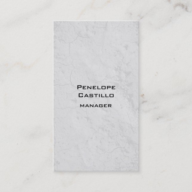 Lodrät Grått Bakgrund - oformaterad modern Visitkort (Framsida)