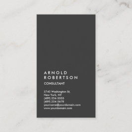 Lodrät Grått Trendig konsult Affärskort Visitkort