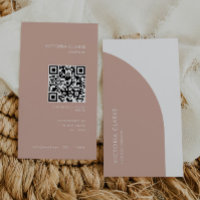 Lodrät Innehåll Creator  White Arch Qr Code