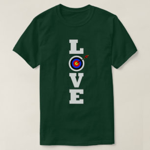 Lodrät KÄRLEK Archery Bow and Arrow Hunter/Archer T Shirt