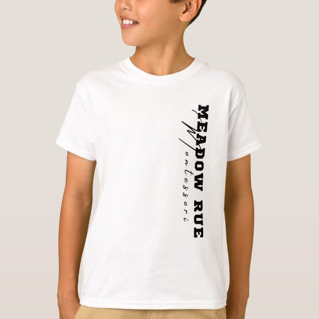 Lodrät Meadow Rue Skirts T Shirt (Framsida)